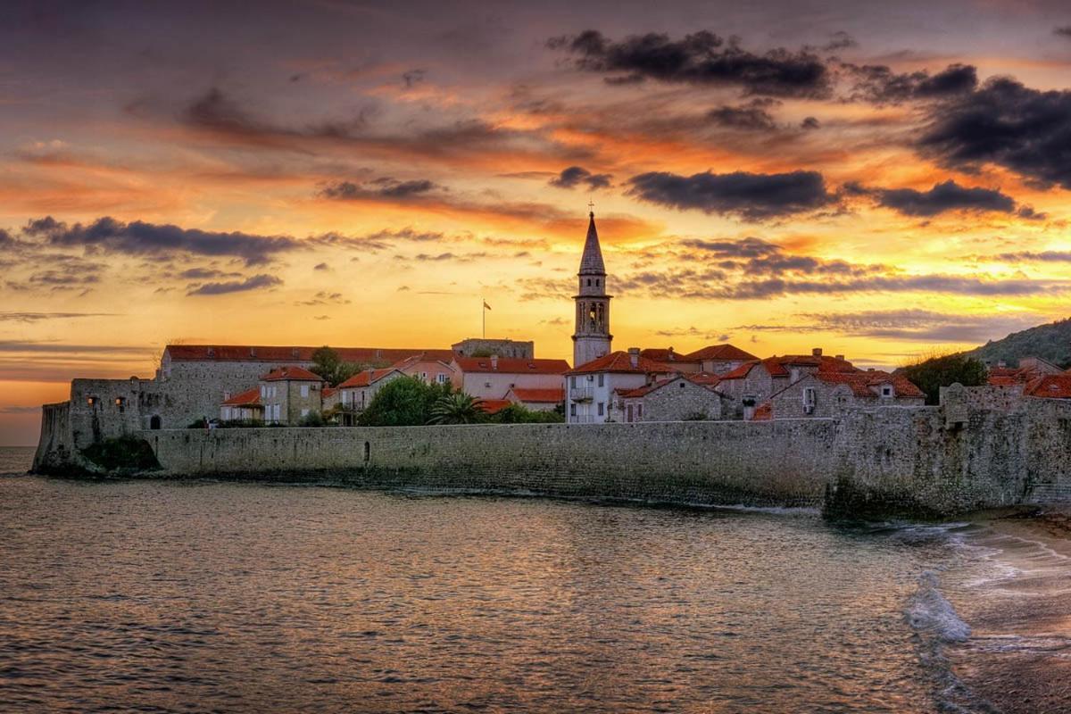 Luce Lägenhet Budva Exteriör bild